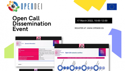 Open Call Dissemination Event" Webinar, March 17th, 2022